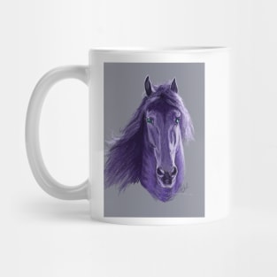 Purple Horse Mug